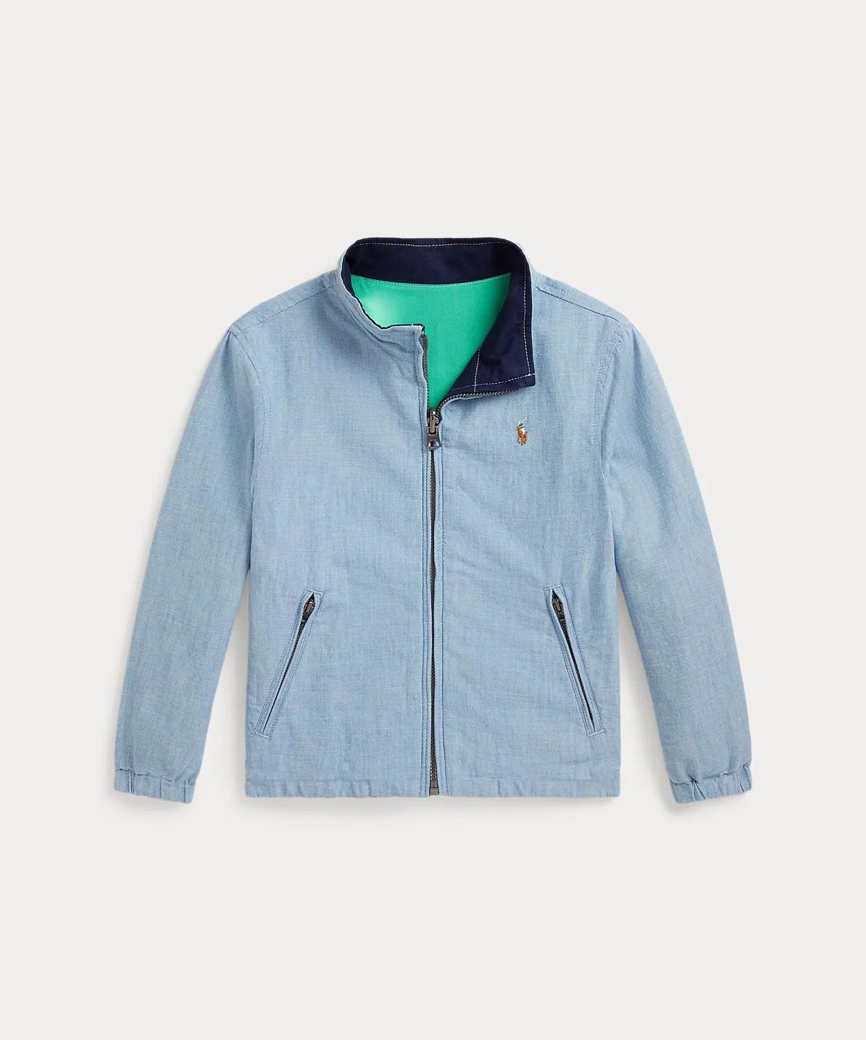 Куртка двусторонняя Polo Ralph Lauren, хлопок, мультицвет