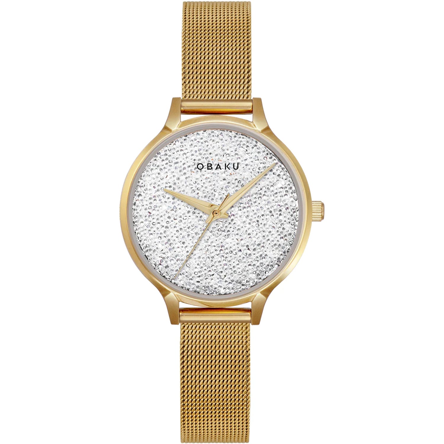 

Женские часы Obaku Stjerner с серебряным циферблатом