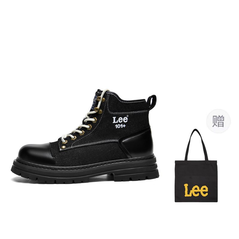 

Lee Короткие мужские ботинки Martin, черные