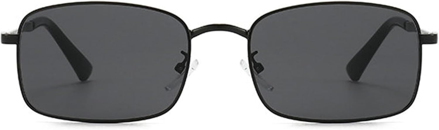 

Солнцезащитные очки Helena в стиле ретро 90-х, прямоугольные, в металлической оправе, дизайнерские, для мужчин и женщин, для вождения, с градиентным рассеиванием света, мужские, UV400, C1