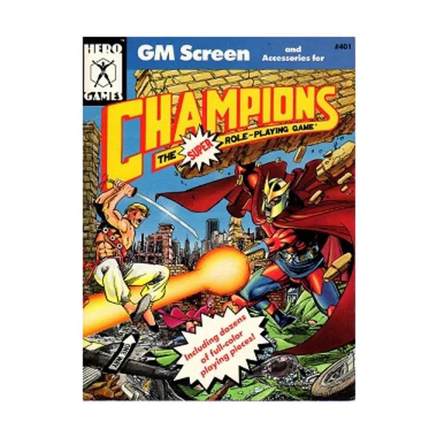 

Экран гейммастера и аксессуары, Hero System & Champions (4th Edition)