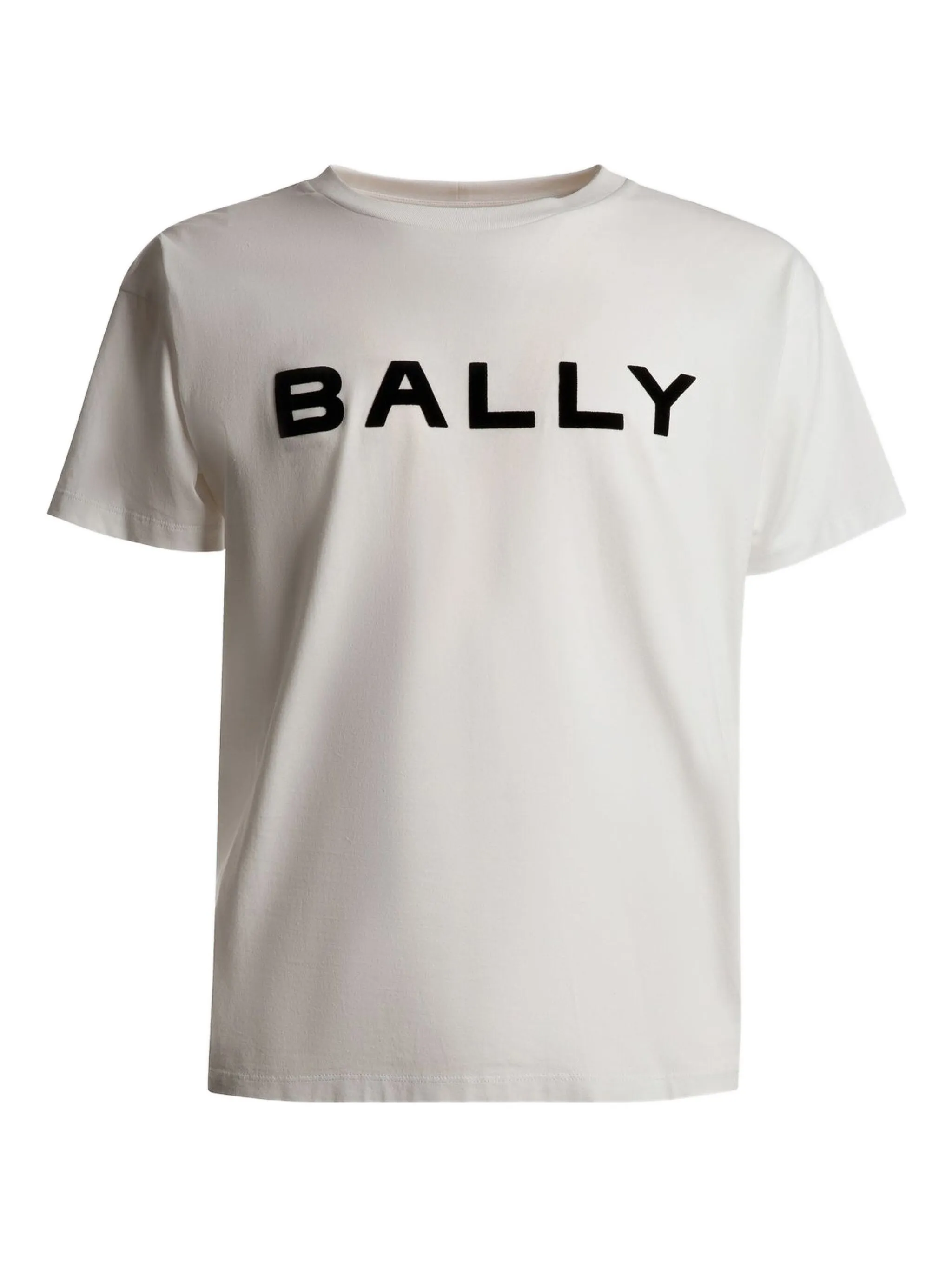 

Футболка с вышитым логотипом Bally, белый