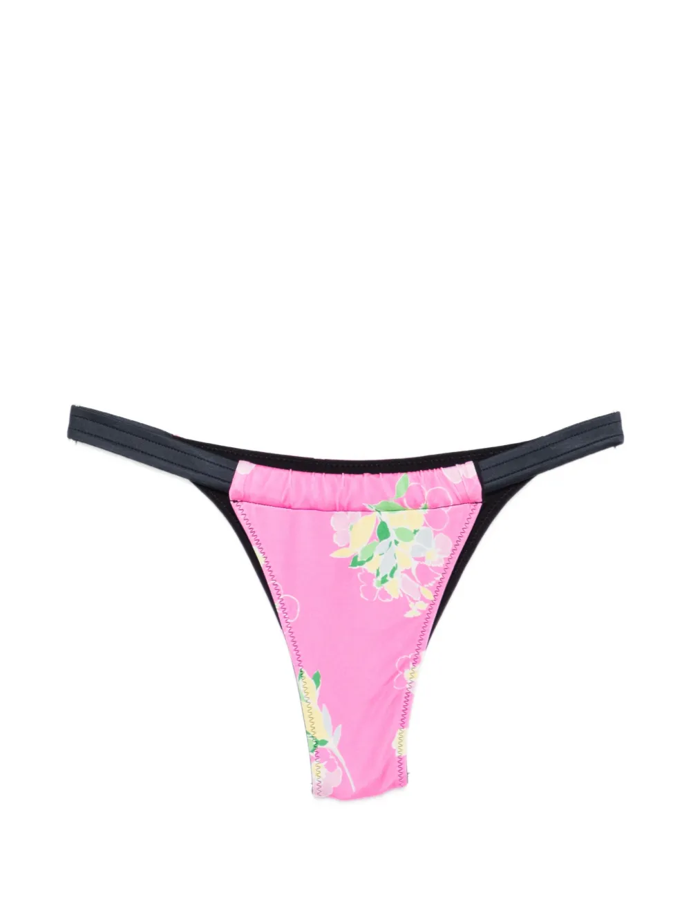 

Плавки-бикини с цветочным принтом Amore Frankies Bikinis, розовый