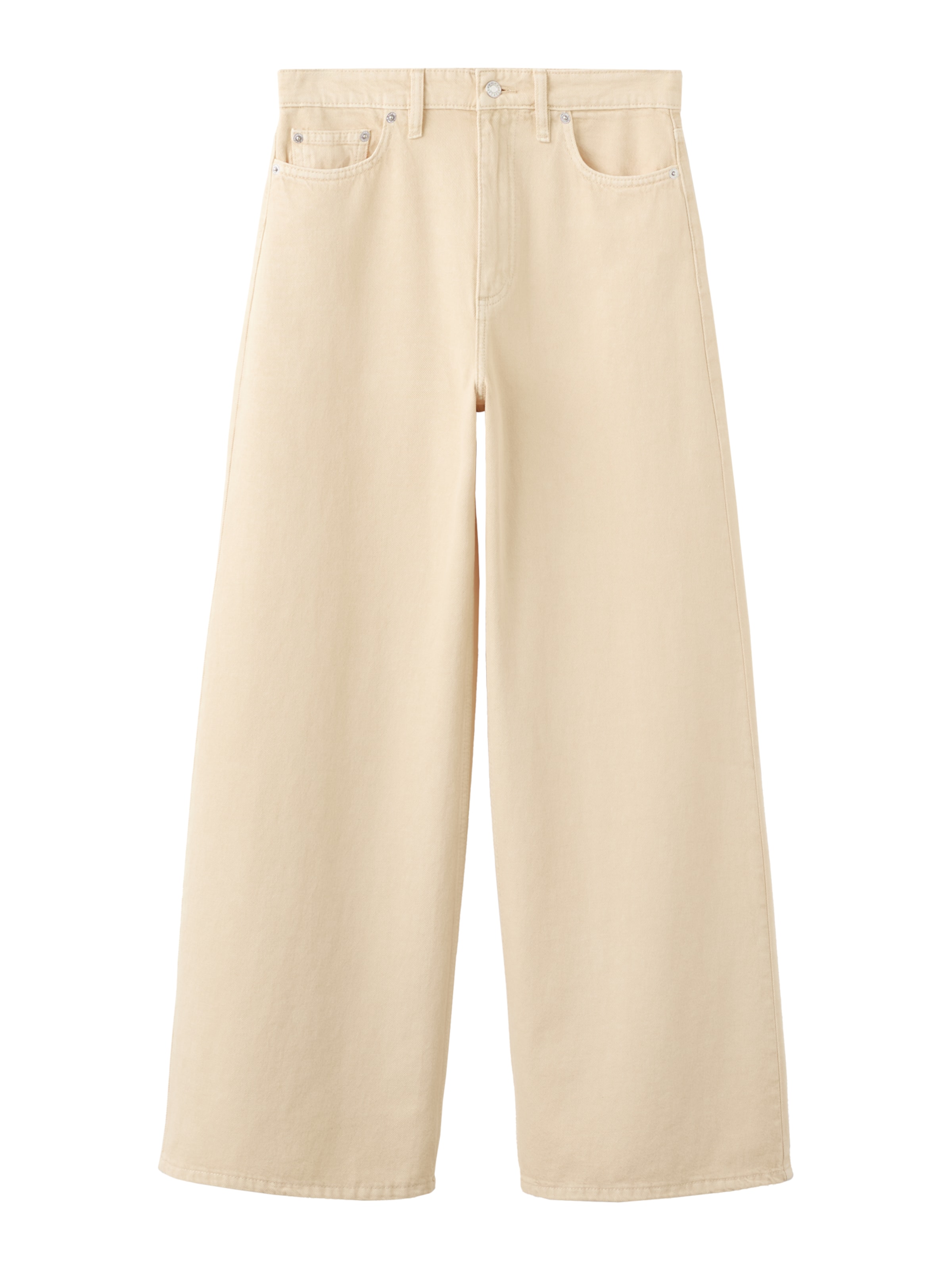 

MANGO Широкие джинсы 'IRIS' в цвете шамуа