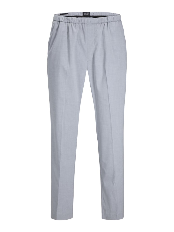 

Брюки чинос Jack & Jones, серый меланж