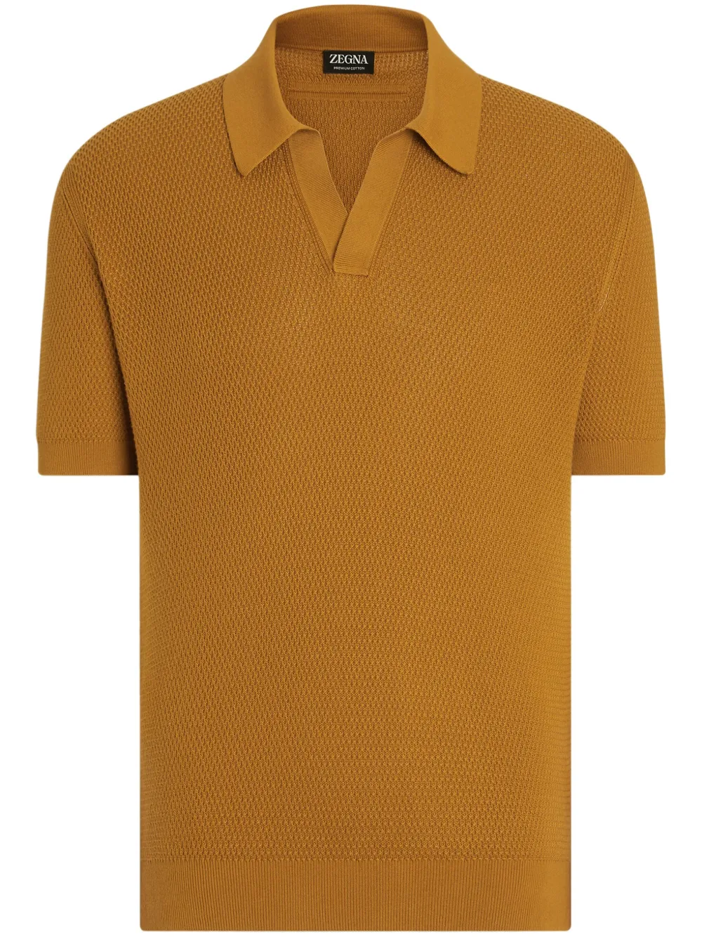 

Рубашка поло Zegna, желтый