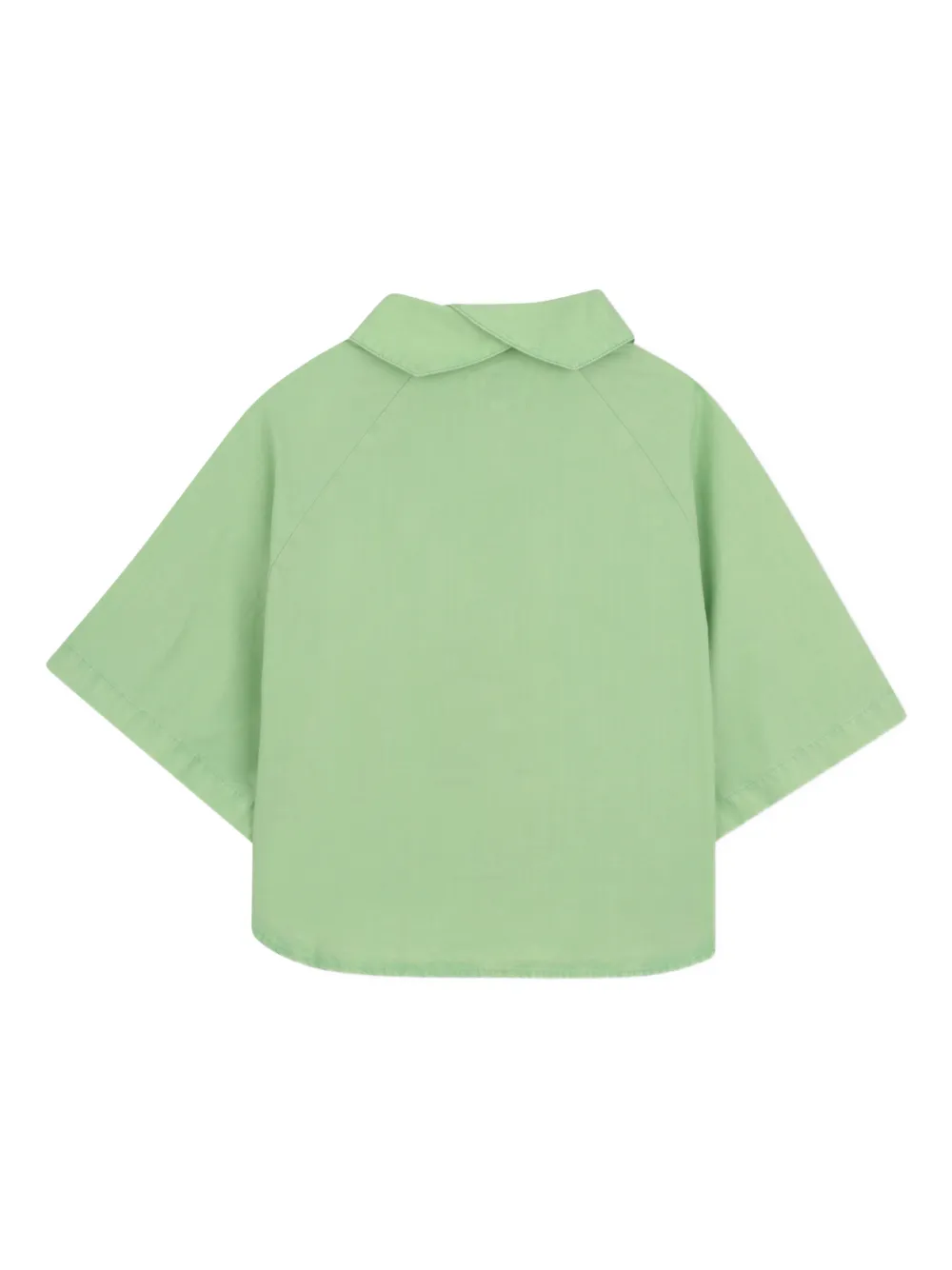 Футболка с карманом Kenzo Kids, зеленый — фото 2