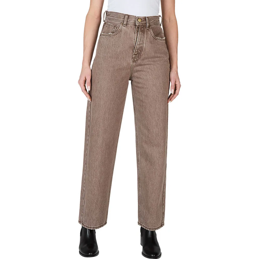 

Джинсы Pepe Jeans Barrel Uhw Aged, коричневый