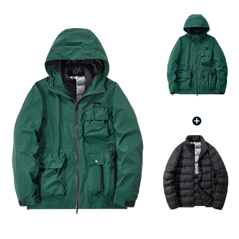 

Куртка унисекс Jeep Spirit, цвет London coffee