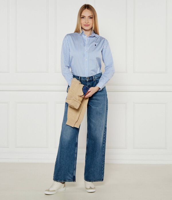 Рубашка Loose fit Polo Ralph Lauren, синий — фото 2