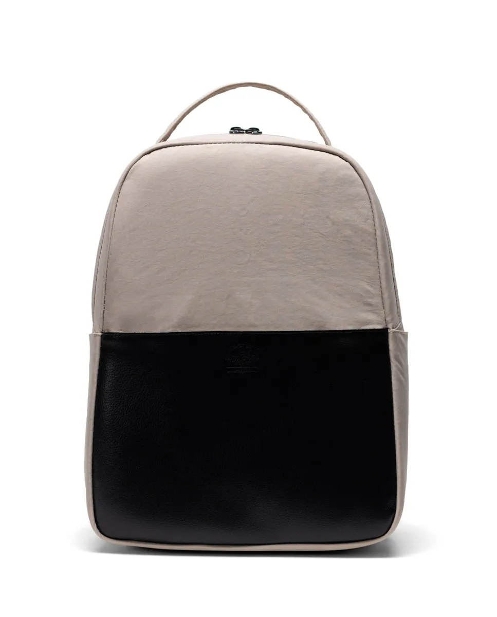 

Женский рюкзак 18,5 л с контрастной кожаной отделкой Herschel, бежевый