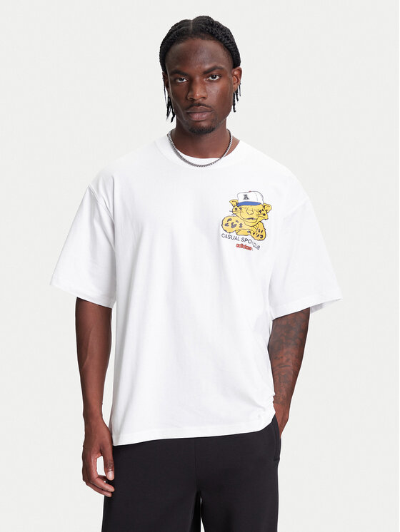 

Футболка оверсайз Wabash JW0158 Adidas, белый