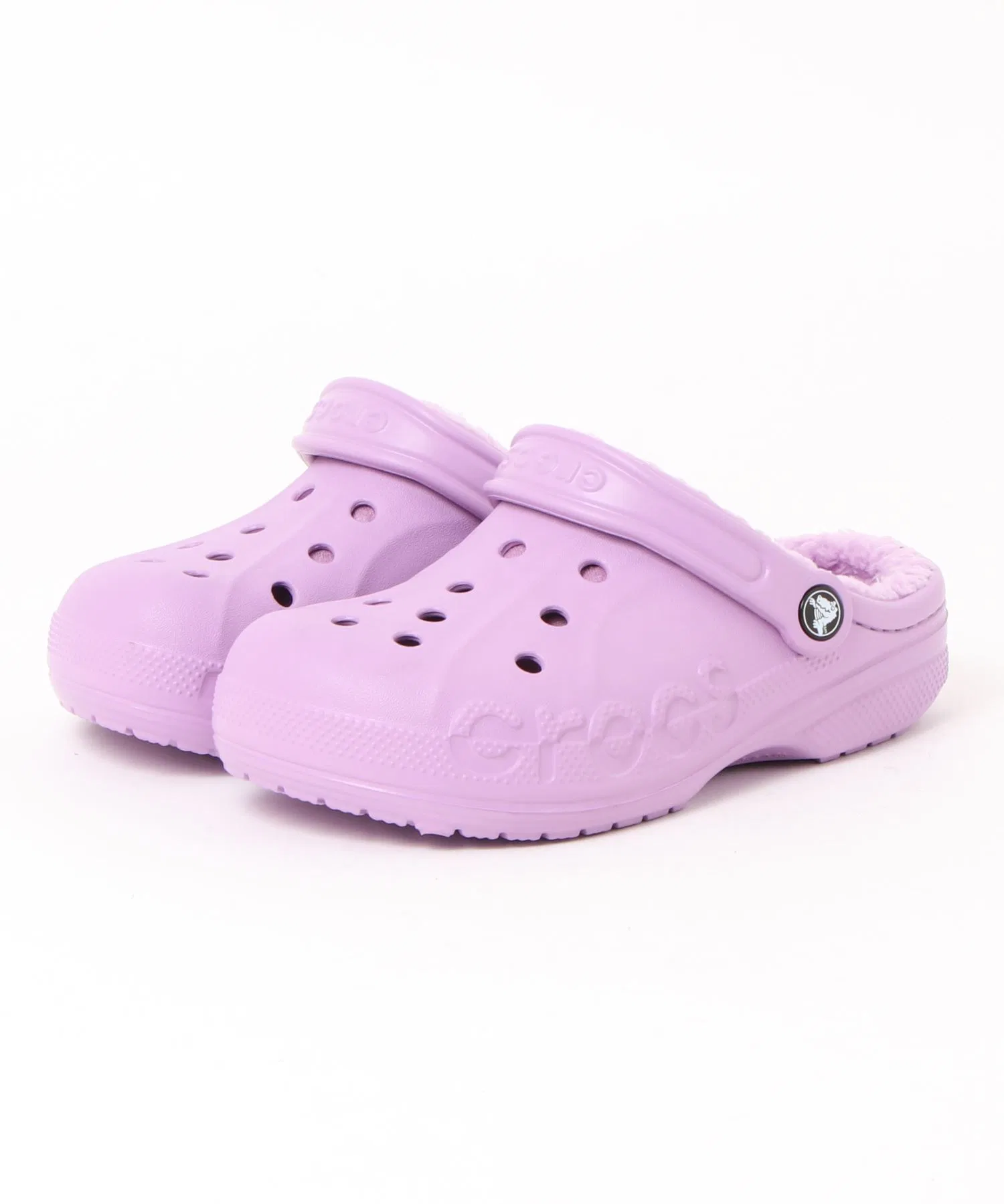 Унисекс сабо Crocs Baya Lined Clog фиолетовый