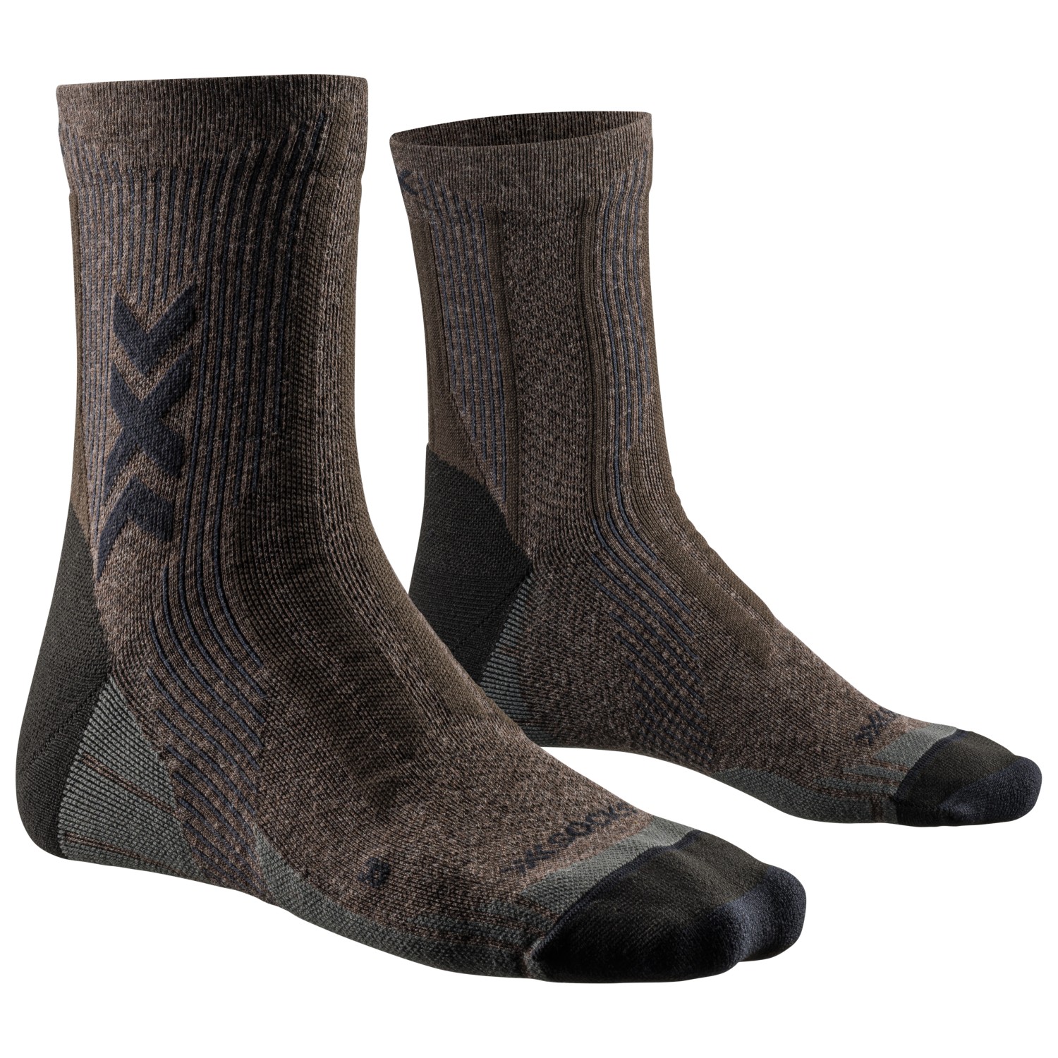 

Походные носки X-Socks Hike Perform Natural Ankle, цвет Brown/Black