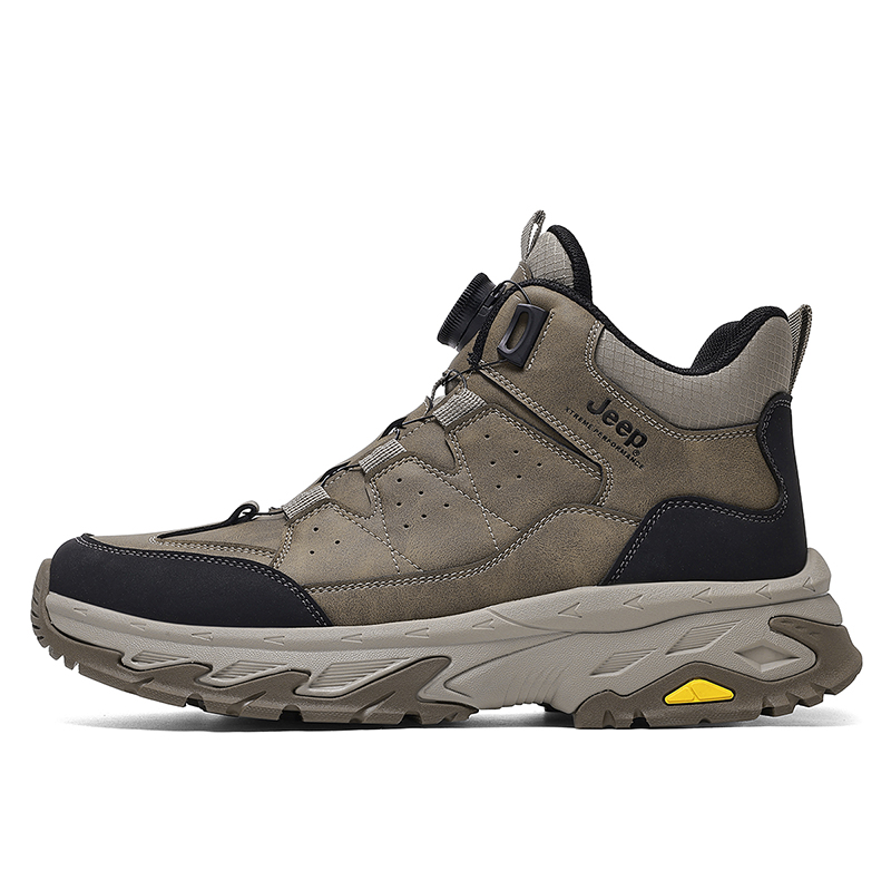 

Кроссовки High Top Cow Split Leather для мужчин Jeep, хаки[unlined]