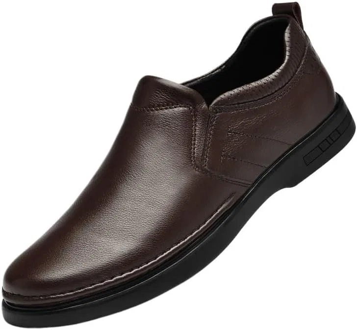 Лоферы мужские кожаные Oxford Brown UOPYNE