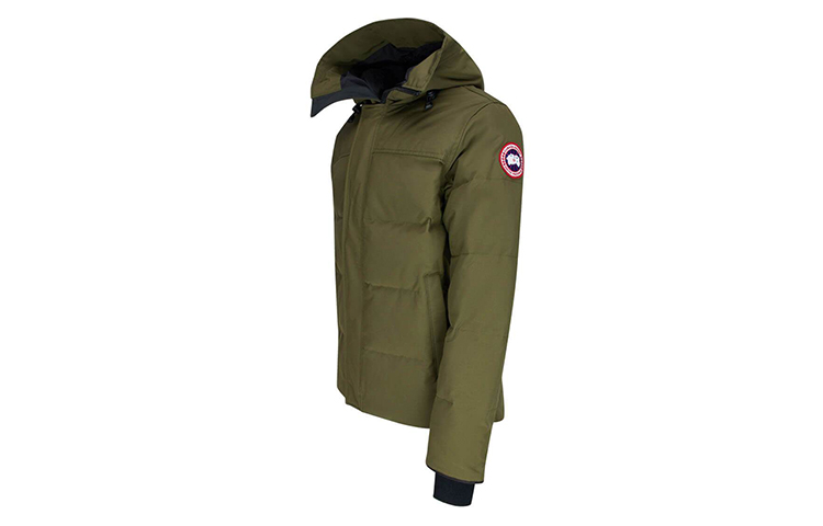 Пуховик зимний мужской армейский зеленый Canada Goose — фото 4