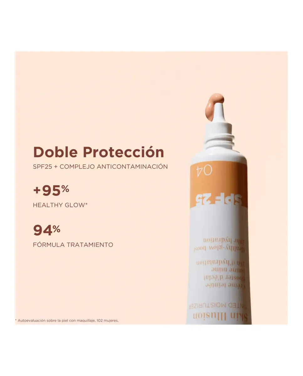 Тонирующий увлажняющий крем с цветом Skin Illusion SPF25 Clarins — фото 3