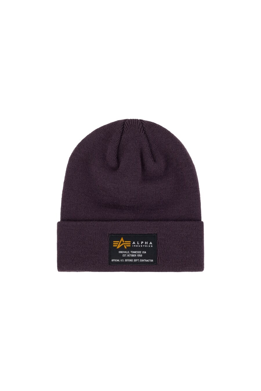 

Шапка ALPHA INDUSTRIES Beanie, цвет Plum