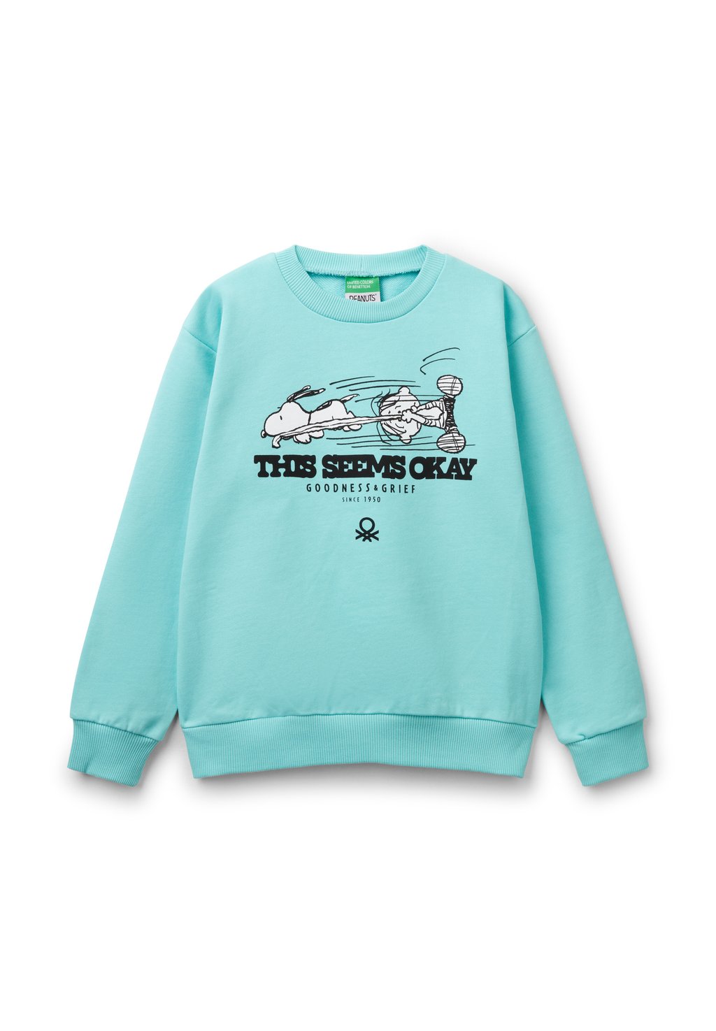 

Толстовка SNOOPY PEANUTS United Colors of Benetton, синий