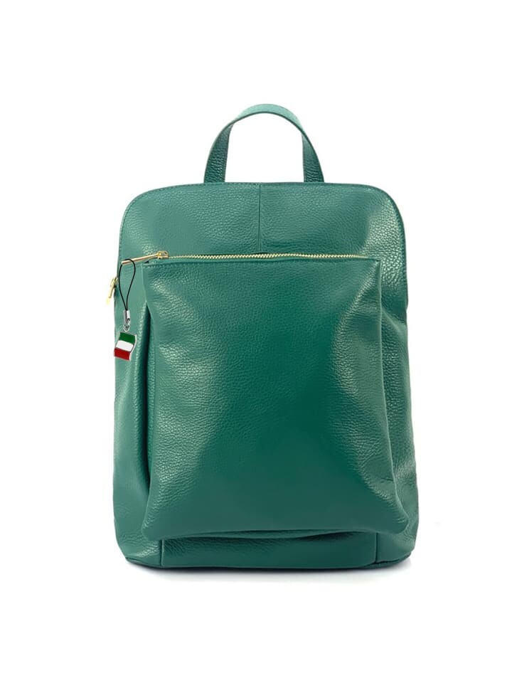 

Рюкзак Florence Cityrucksack Leder grün ca. 30cm
