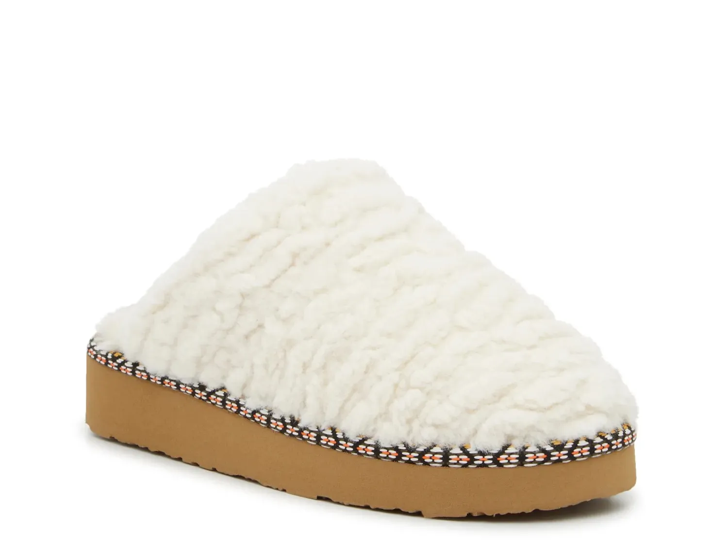 Тапочки Minnetonka Shally, натуральный цвет