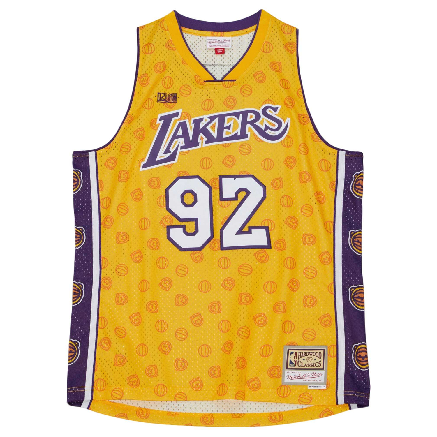 

Баскетбольная футболка Mitchell & Ness мужская Mitchell Ness, желтый