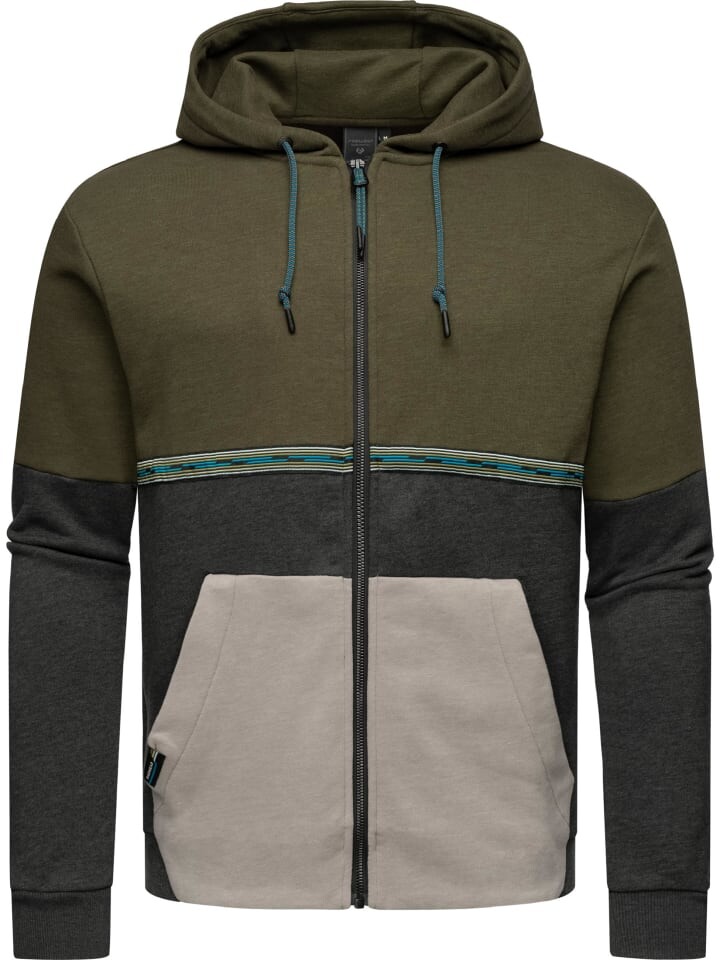 

Спортивня куртка ragwear, цвет dark olive
