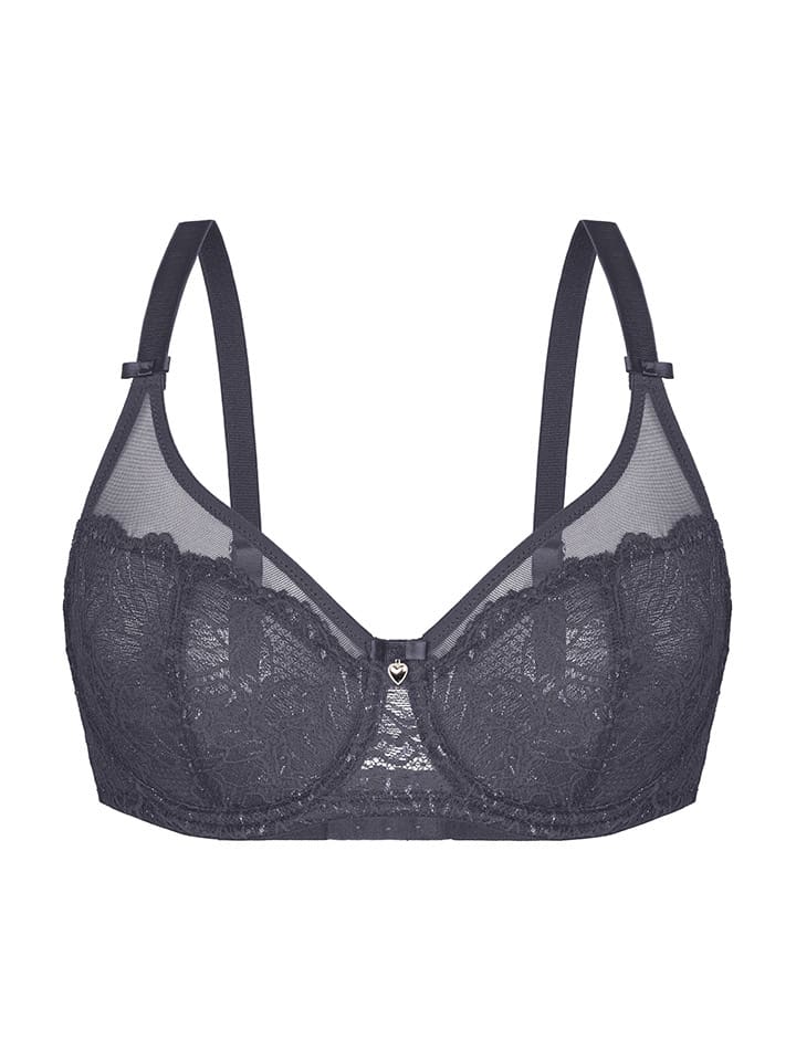 

Sassa Бюстгальтер на косточках, цвет антрацит