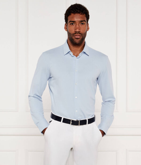 

Рубашка p-hank-s-kent-c1-222 Slim fit Boss, синий