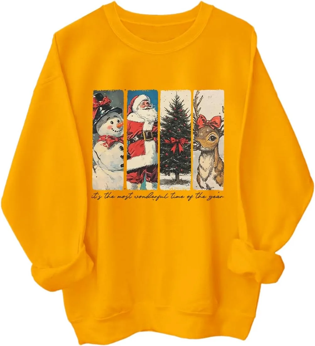 

Свитшут с принтом "It's The Most Wonderful Time Of The Year" Racsea