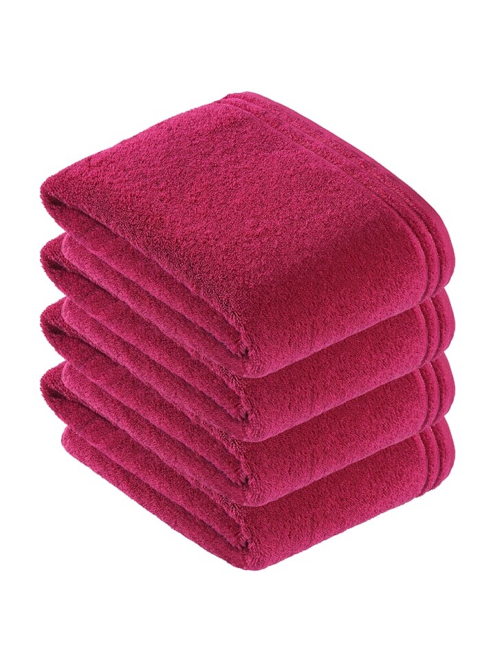

Полотенце для ванной и душа Vossen, цвет cranberry