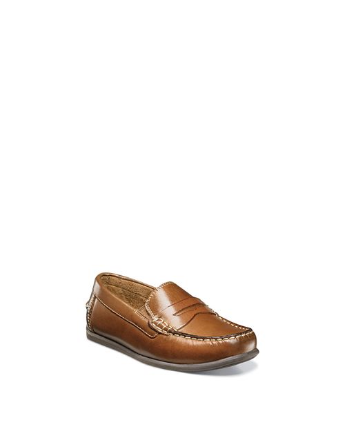 

Кожаные лоферы без шнуровки Jasper для мальчиков Florsheim Kids, цвет Brown