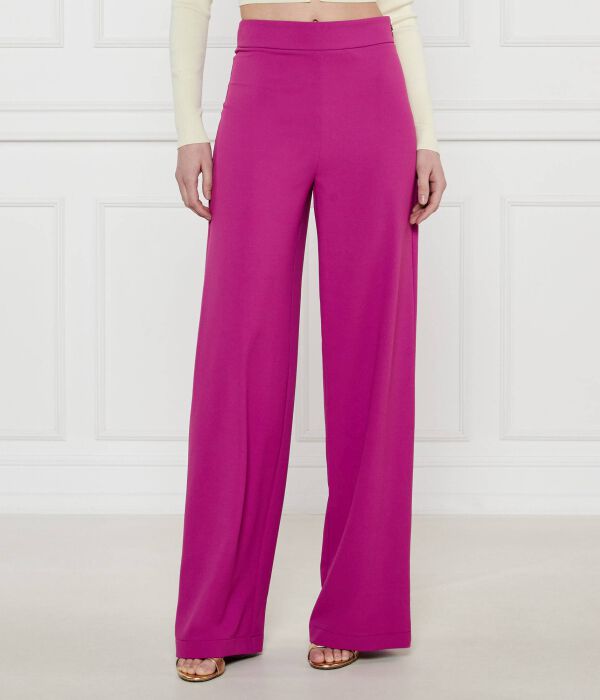 

Брюки Flare fit Patrizia Pepe, фиолетовый