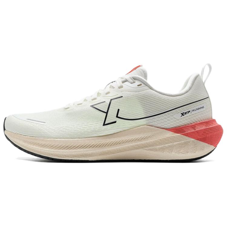 

XTEP Кроссовки для бега Kunpeng Slip-Resistant Breathable Support с низким верхом, мужские, парусные, белые
