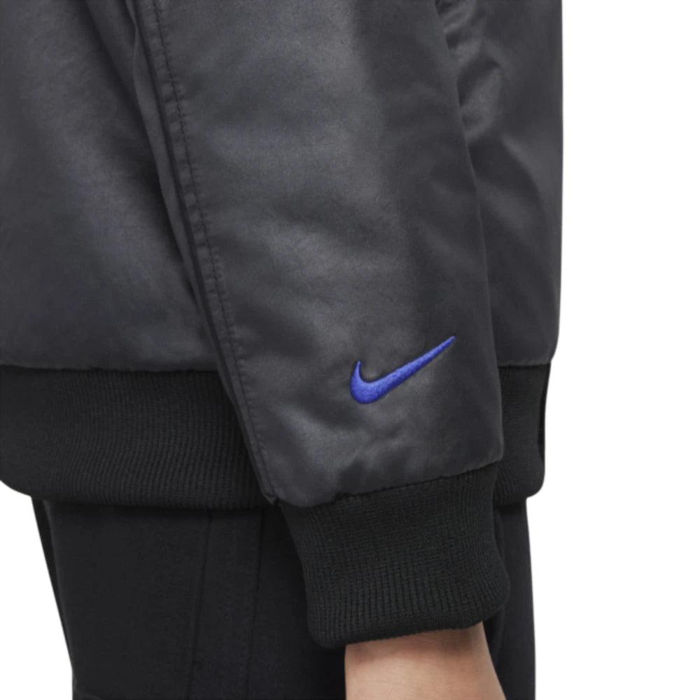 Детская куртка Nike Space Jam A New Legacy DM2981-010, черная, на кнопках, цвет RED437 — фото 4