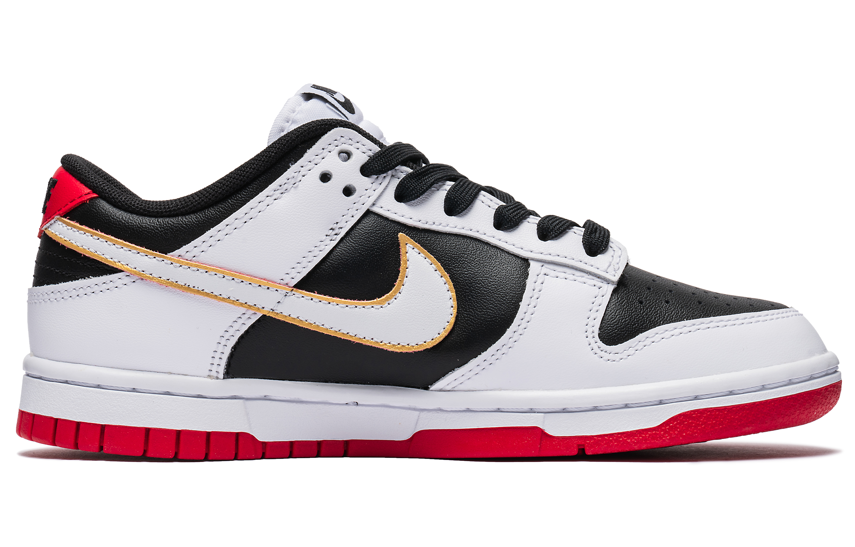 

Кроссовки Nike Dunk Skateboard Shoes Unisex Low-Top Gold White