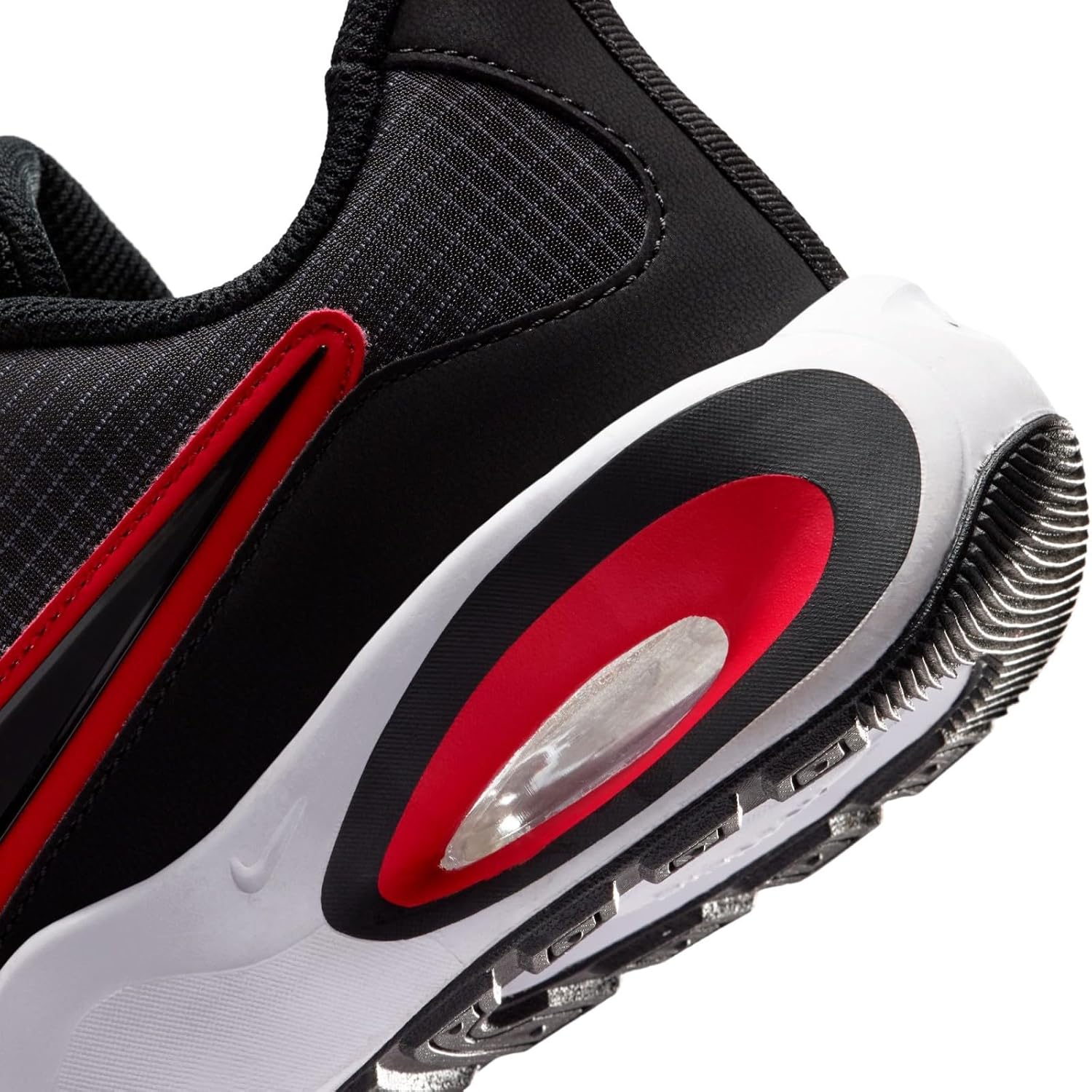 Кроссовки Nike Air Max Nova для детей и подростков, черный/красный — фото 4