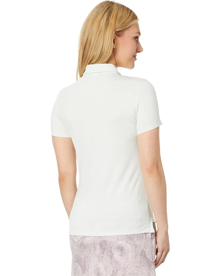 Поло Adidas Golf Ultimate365 Solid Sleeveless Golf Polo Shirt, Crystal Jade — фото 2