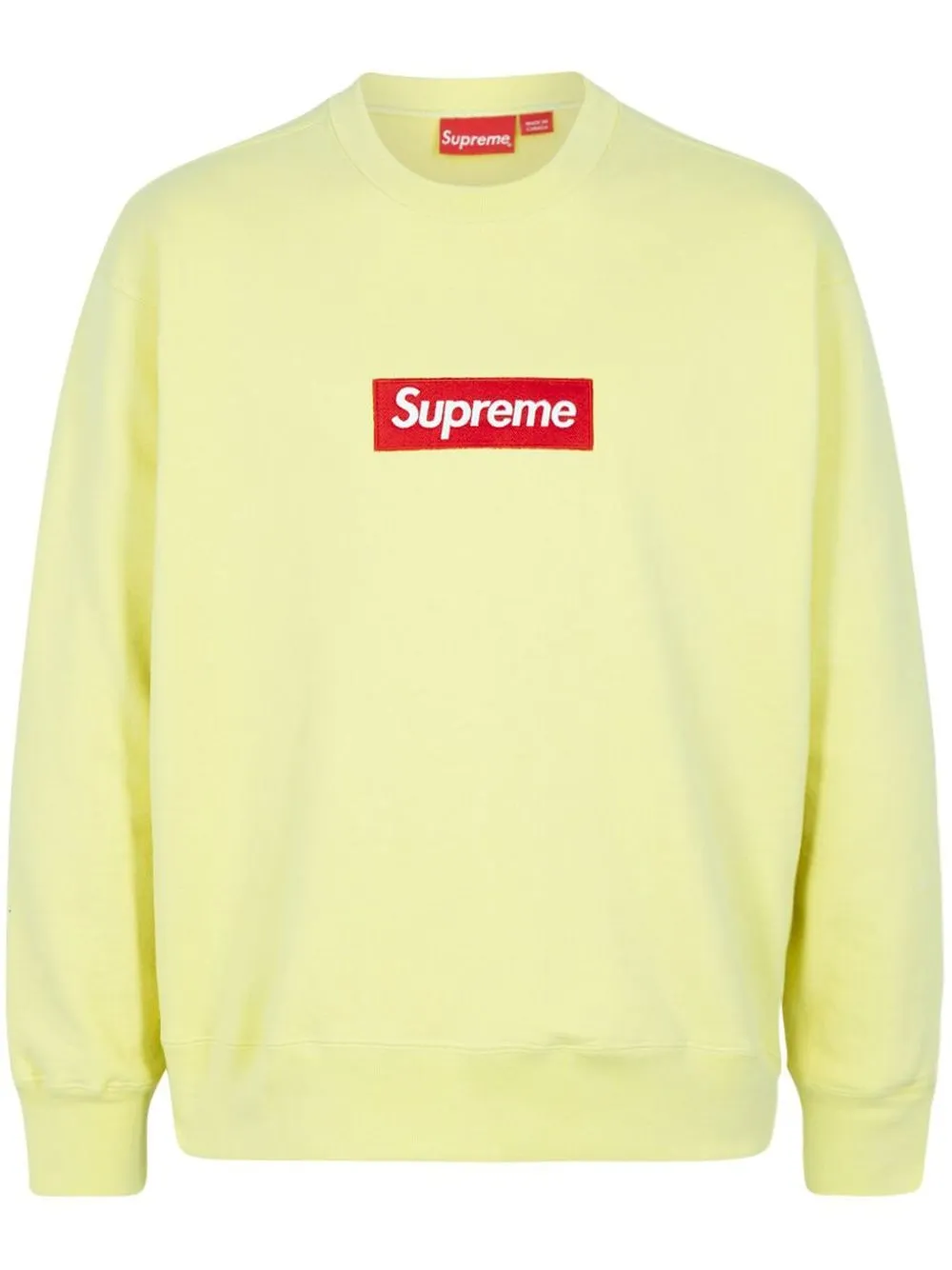 

Толстовка с круглым вырезом Supreme, желтый