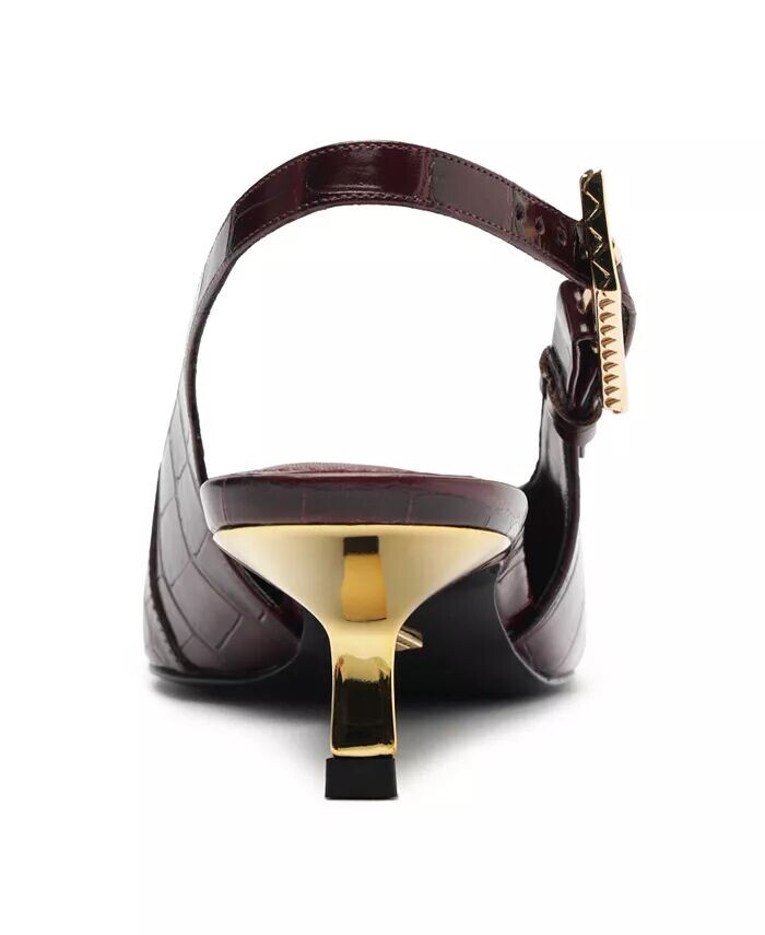 Женские туфли Ciara Slingback на каблуке-рюмочке Schutz, красный — фото 3