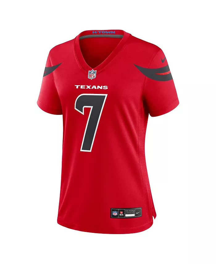 Женская запасная игровая майка CJ Stroud Houston Texans Nike, синий — фото 4