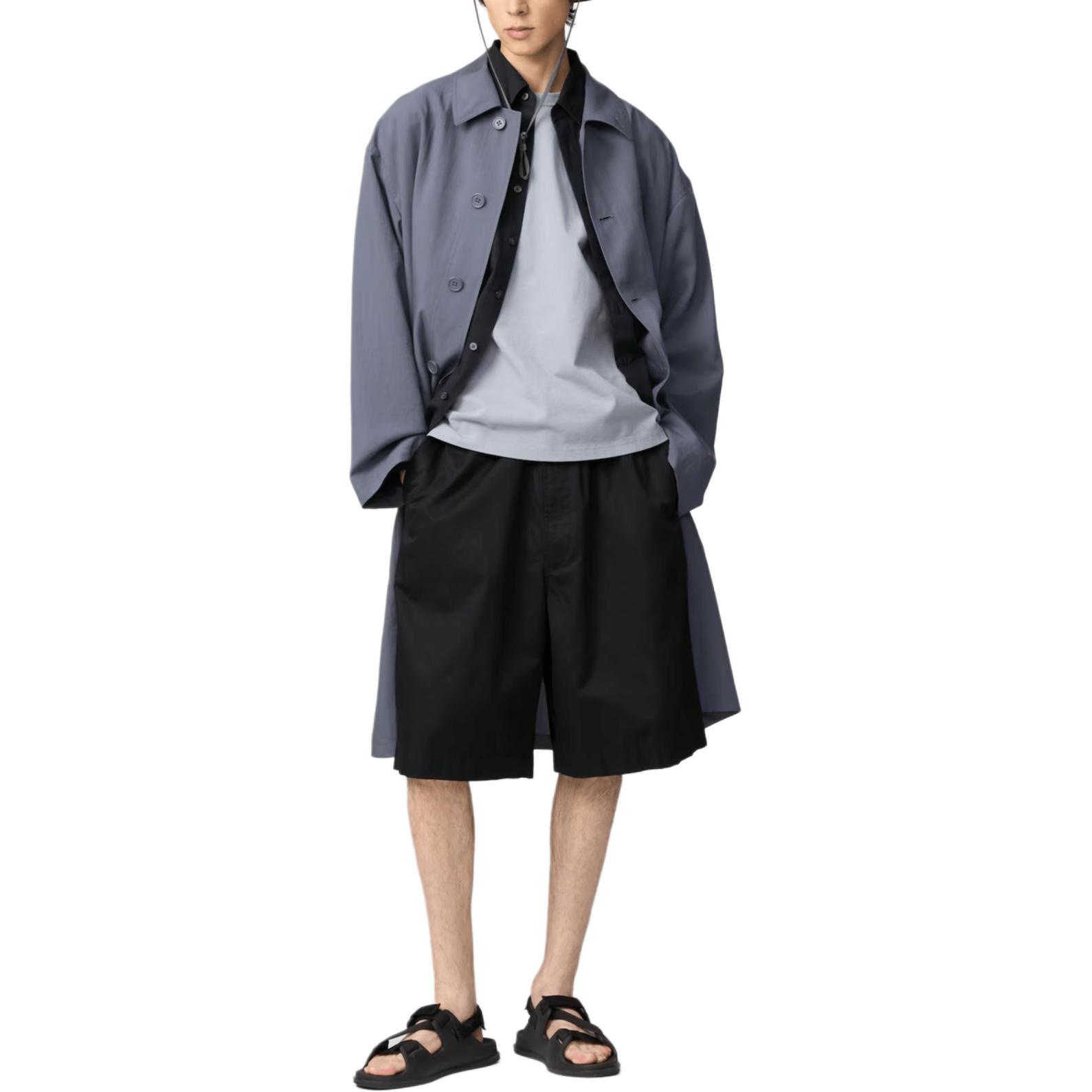 

UNIQLO Коллекция U SS25 повседневные шорты мужские Black