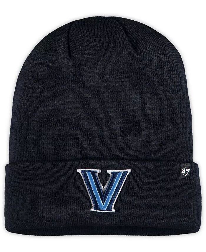 

Мужская темно-синяя вязаная шапка с приподнятыми манжетами Villanova Wildcats '47 Brand