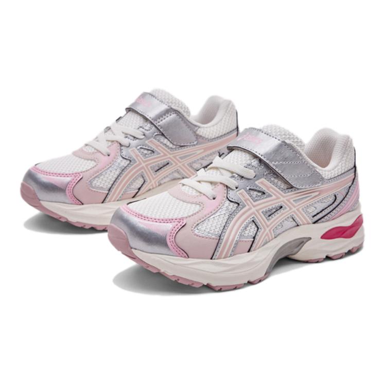 Кроссовки для бега Rebound Breathable Support Low Top для детей ASICS, серый/розовый — фото 3