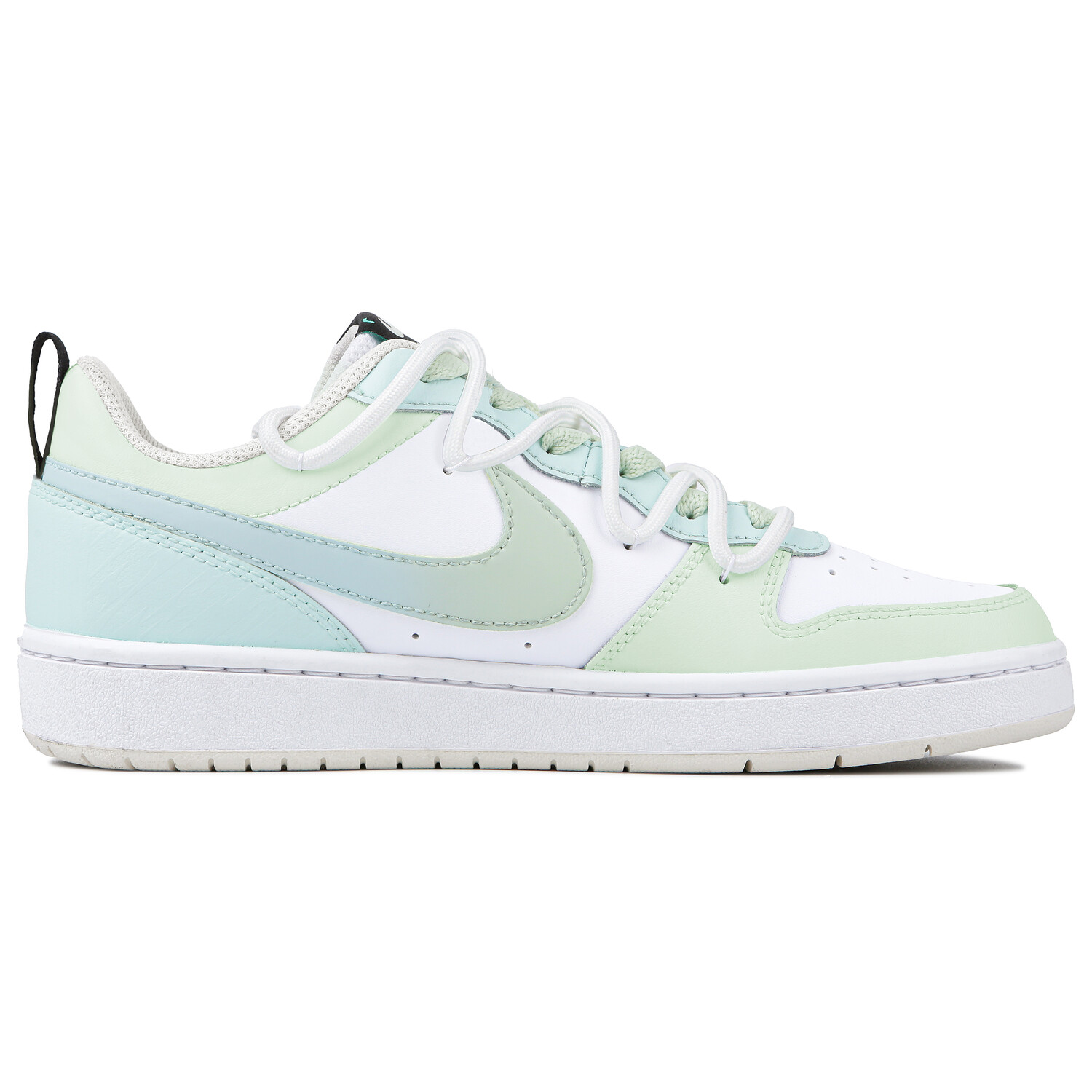 

Кроссовки Nike Court Borough Skateboard Shoes Women's Low-Top White/Green, белый