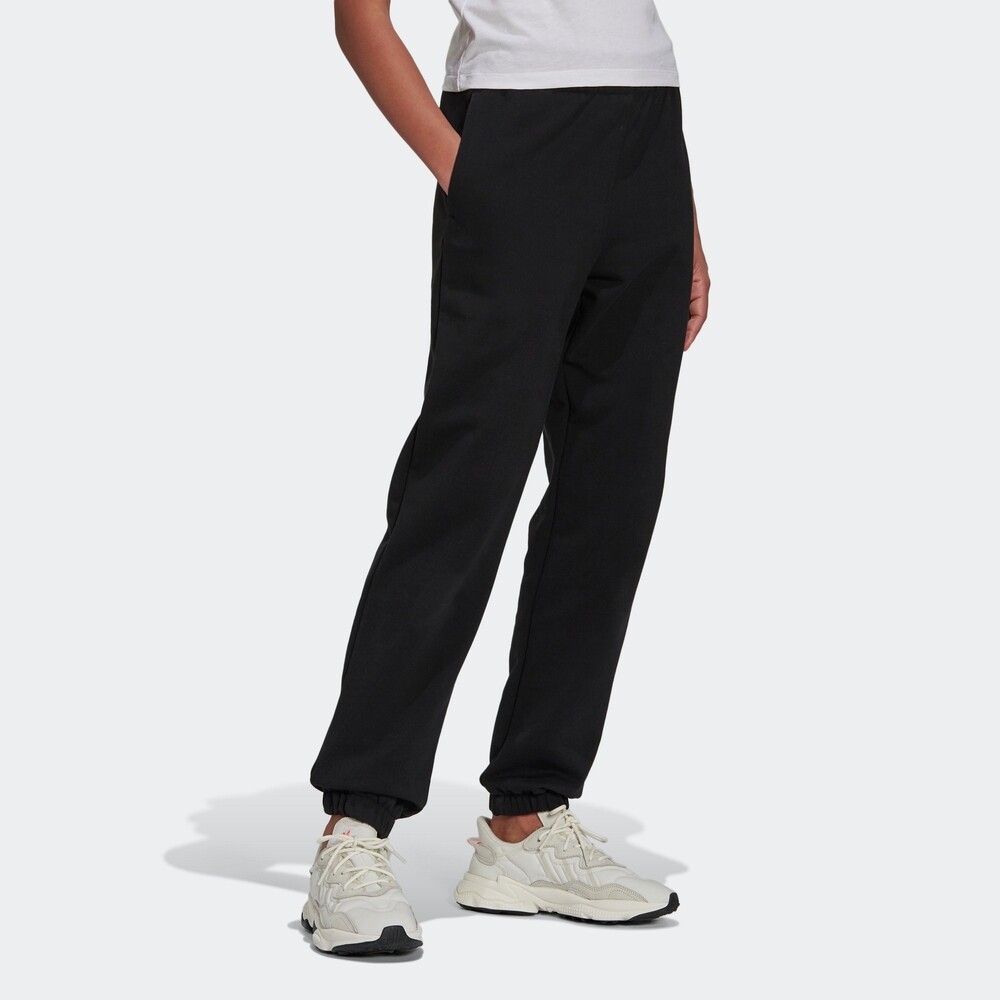 Женские трикотажные спортивные штаны ADICOLOR черного цвета Adidas Originals — фото 4