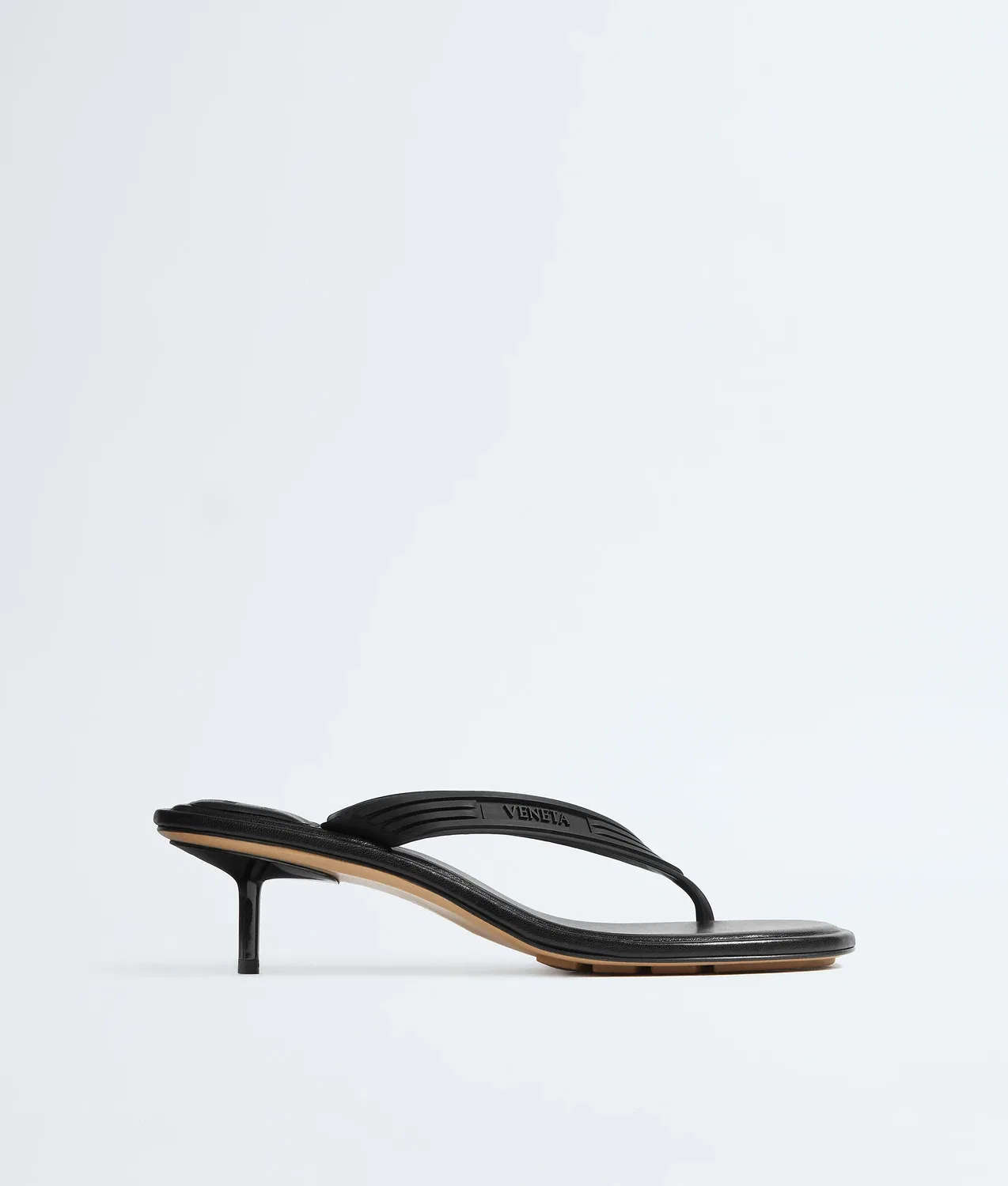 Сандалии Sampieri Thong BOTTEGA VENETA, черный