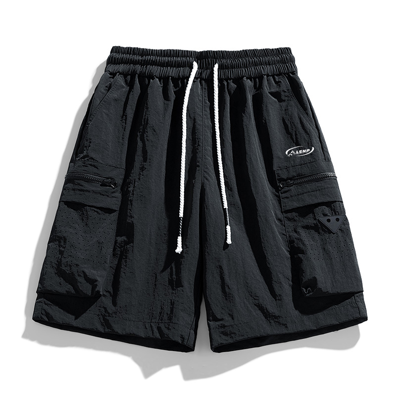 

Карго-шорты Unisex Thin LISENPOK, черный