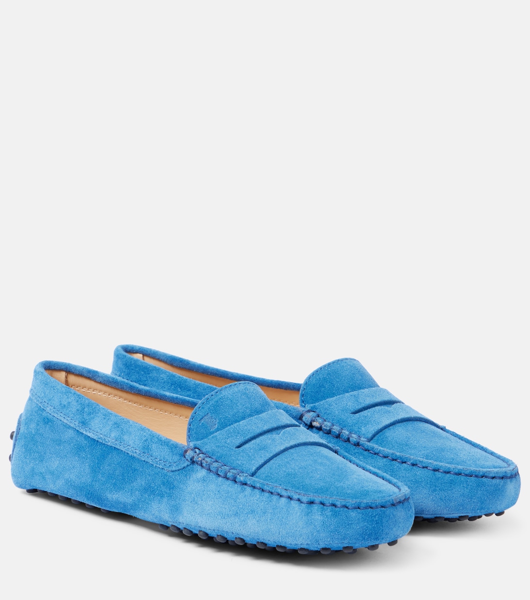 Замшевые туфли для вождения Gommino Tod's, Delft